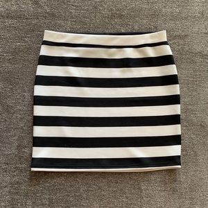 Forever 21 Striped Pencil Skirt